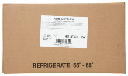 Central Investment Eb Chip Banana Drk Choc 25 Lb