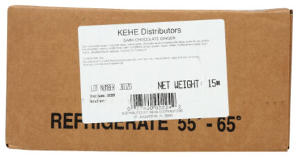 Central Investment Eb Frt Ginger W Drk Choc Ntrl 15 Lb