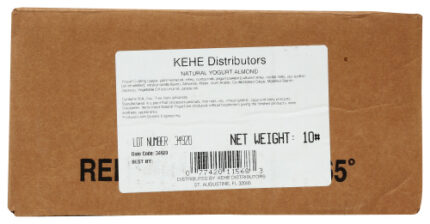 Central Investment Eb Yogurt Almond 10 Lb