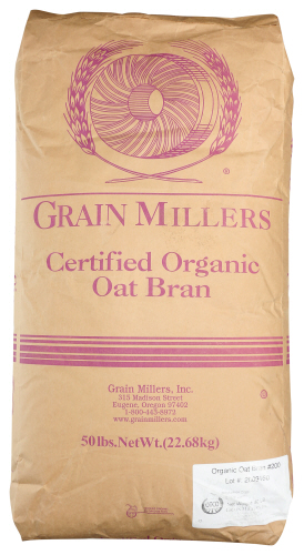 Bulk Eb Grn Oat Bran Coarse Org 50 Lb