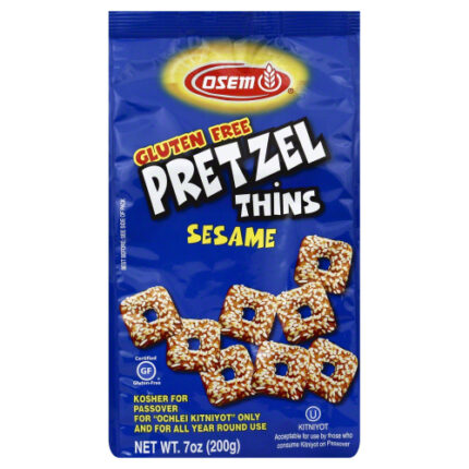 Osem Pretzel Thin Sesame Po 7 Oz