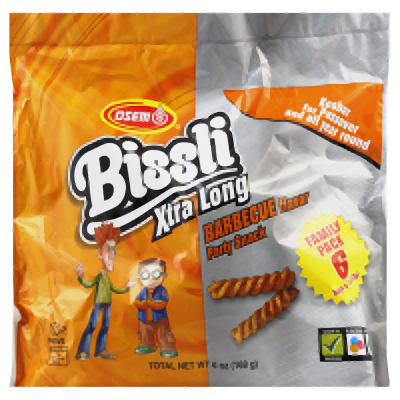 Osem Bissli Barbecue 6Pk 6 Oz
