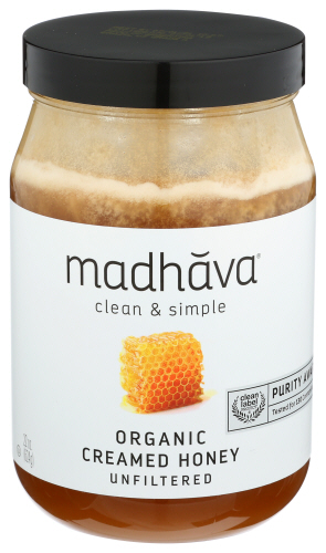 Madhava Honey Raw Org 22 Oz