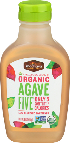 Madhava Agave Five Org 16 Oz