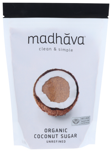 Madhava Sugar Coconut Blonde Org 16 Oz
