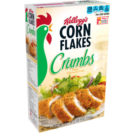 Kellogg's, Deliciously Crisp Crumbs, Case Of 12, 21 Oz
