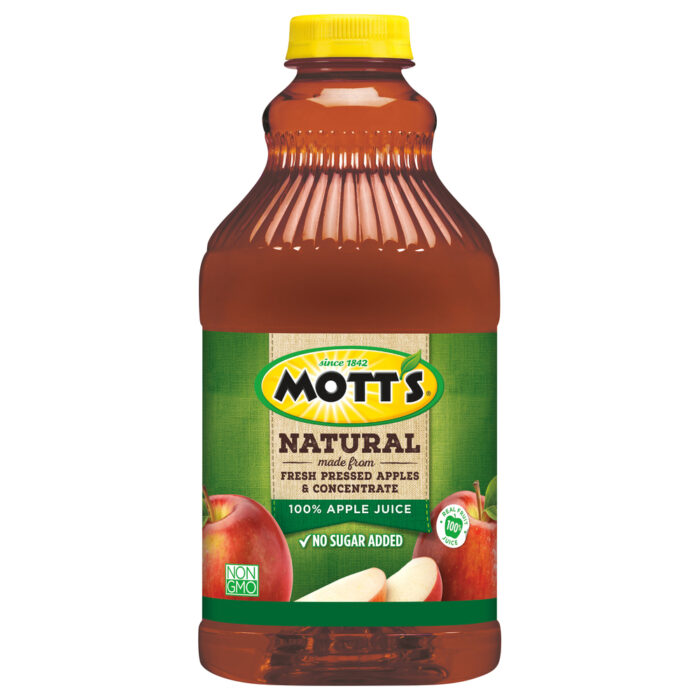 Mott'S, 100% Apple Juice, Case Of 8, 64 Fl Oz - Image 1