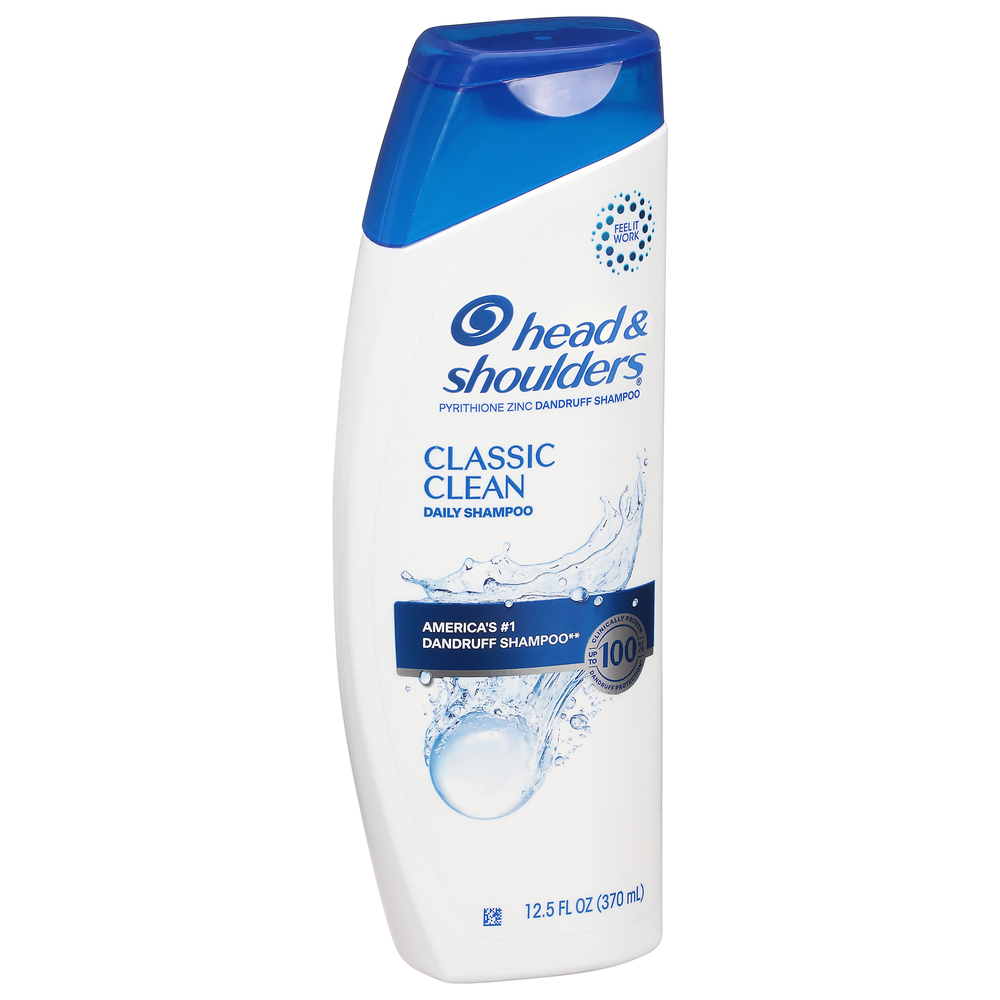 07ff51f8fe7e45b19543944b29444f60_Syndigo_O.jpg Head & Shoulders, Classic Clean Anti-Dandruff Daily Shampoo, Case Of 6, 12.5 Fl Oz - Image 1