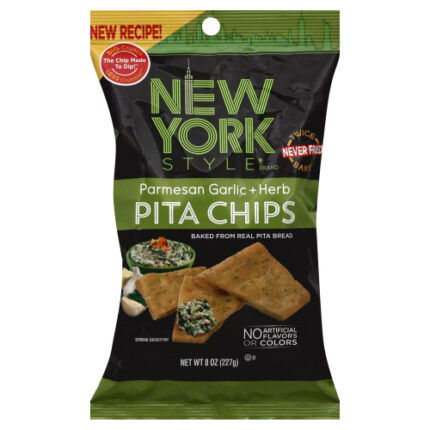 New York Style Chip Pita Parm Grlc Hrb 8 Oz