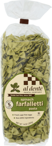 Al Dente Pasta Spnch Farfalletti 12 Oz