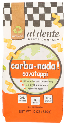 Al Dente Pasta Carba Nada Cvatapi 12 Oz