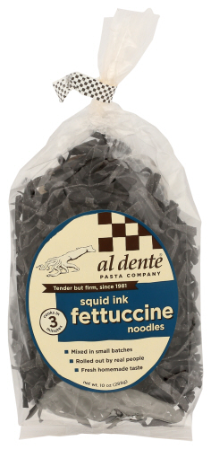 Al Dente Pasta Fttccne Squid Ink 10 Oz
