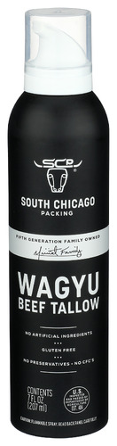 South Chicago Packing Tallow Spray Beef Waygu 7 Fo