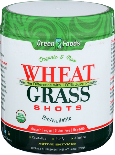 Green Foods Wheat Grass Shot 30Srv Org 5.30 Oz