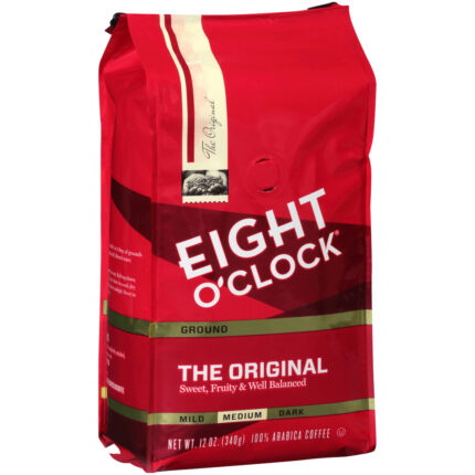 Eight O'Clock, The Original Medium Ground Coffee Bag, Case Of 6, 12 Oz