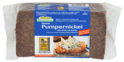 Mestemacher Bread Rte Pumpernickel 17.60 Oz