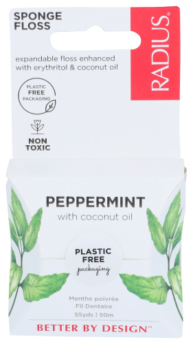Radius Floss Peppermint 1 Ea
