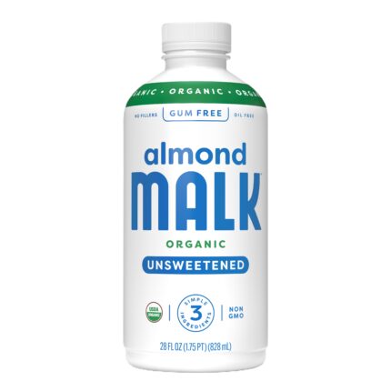 Malk Almond Milk,Unsweetened 28 Fz