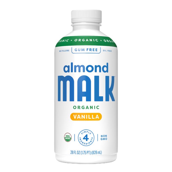Malk Almond Milk,Vanilla 28 Fz - Image 1