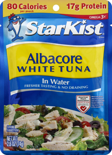 Starkist, Albacore White Tuna In Water, Case Of 24, 2.6 Oz