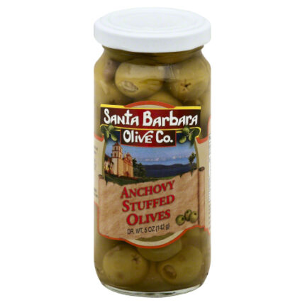 Santa Barbara Olive Stfd Anchovy Jar 5 Oz
