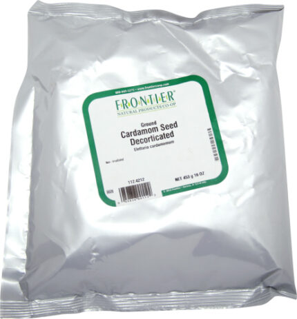 Frontier Bulk Cardamom Seed Grnd 16 Oz