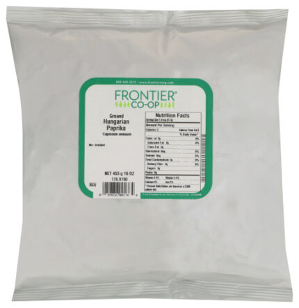 Frontier Bulk Paprika Hungary 16 Oz
