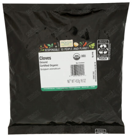Frontier Bulk Clove Grnd Org 16 Oz