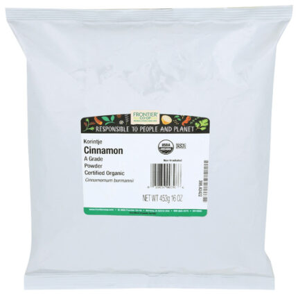 Frontier Bulk Cinnamon Grnd Org 16 Oz