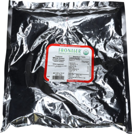 Frontier Bulk Wheat Grass Powder Org 16 Oz