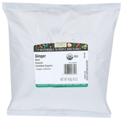 Frontier Bulk Ginger Root Grnd Org 16 Oz