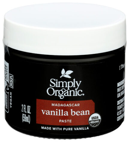 Simply Organic Paste Bean Vanilla 2 Fo