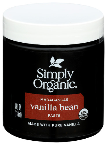 Simply Organic Bean Paste Vanilla 4 Fo