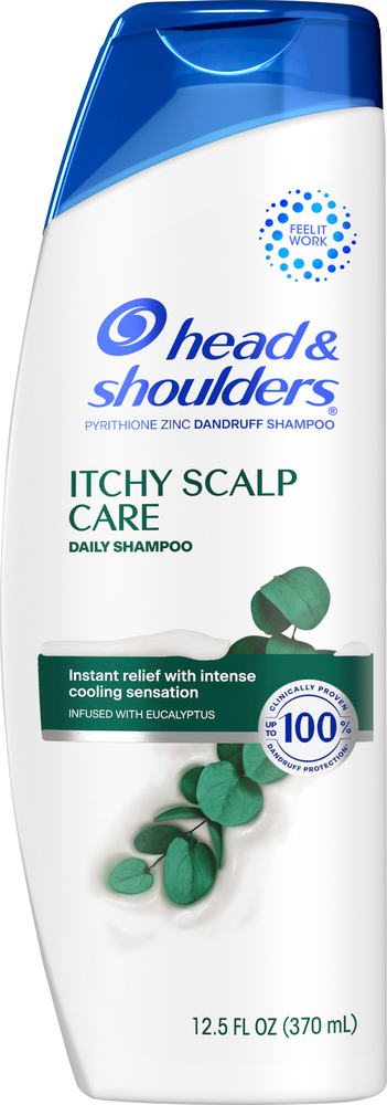 Head & Shoulders, Itchy Scalp Care Anti-Dandruff 2-In-1 Daily Shampoo And Conditioner, Case Of 6, 12.5 Fl Oz
