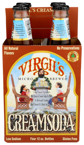 Virgils Soda Cream 4Pk 48 Fo