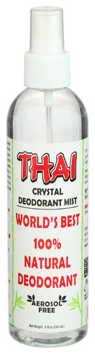 Thai Deodorant Deod Crystal Mist 8 Oz