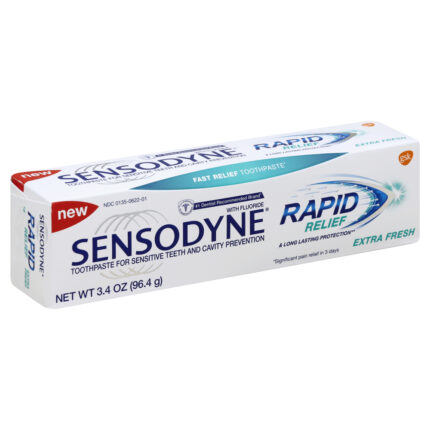 Sensodyne, Toothpaste, Case Of 12, 3.4 Oz