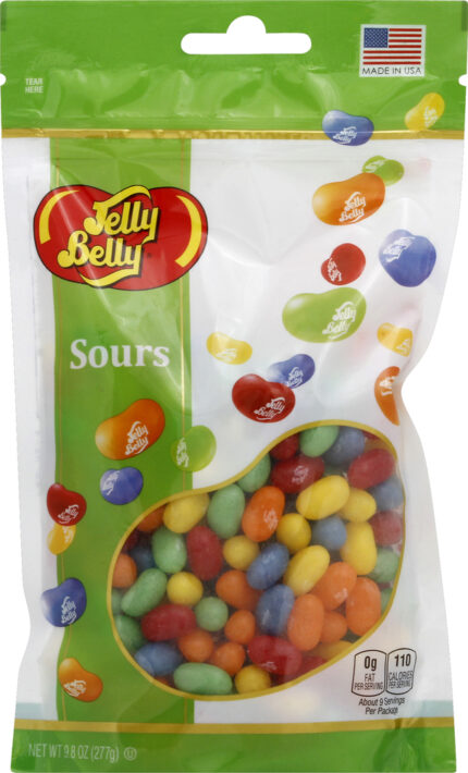 Jelly Belly, Sours Pack, Case Of 6, 9.8 Oz