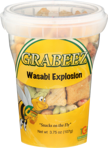 Grabeez Eb Snack Cup Wasabi Explosn 3.75 Oz