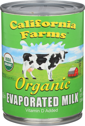 California Farms Milk Evaporated Org 12 Fo