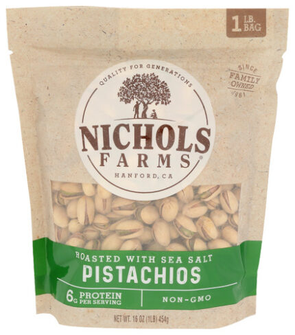 Nichols Pistachio Eb Pistachios Rs Inshell 16 Oz