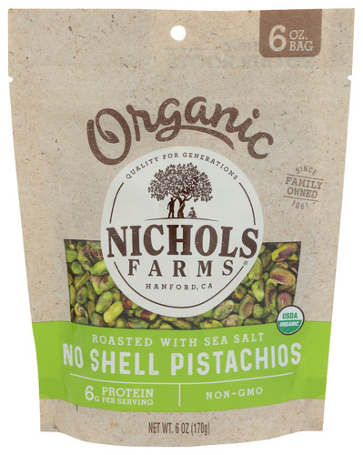 Nichols Pistachio Eb Pistachios Rs No Shell Or 6 Oz