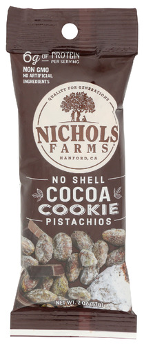 Nichols Pistachio Eb Pistachios Cocoa Ckie Ns 2 Oz