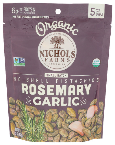 Nichols Pistachio Eb Pistachios Rse Grlc Ns Org 5 Oz