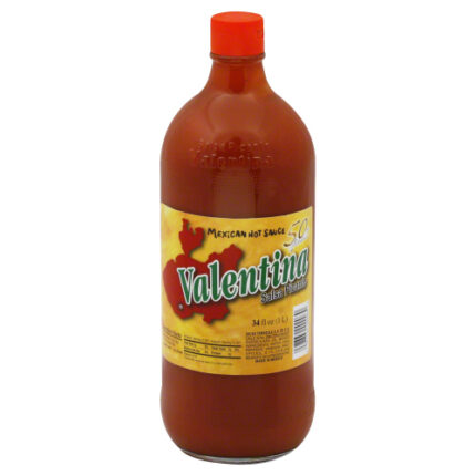 Valentina Sauce Picante Red Hot 34 Oz