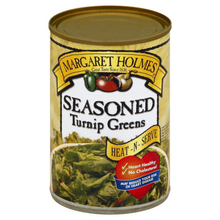 Margaret Holmes, Seasoned Turnip Greens, Case Of 12, 14.50 Oz