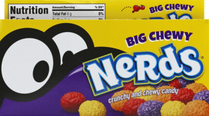 Nerds, Big Chewy Candy, Case Of 12, 4.25 Oz
