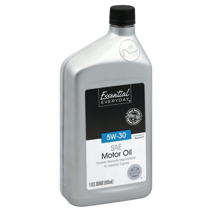 Essential Everyday, Motor Oil Sae 5W-30, Case Of 12, 32 Fl Oz - Image 1