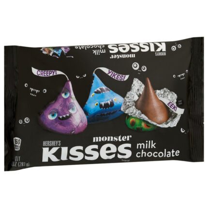 Hershey'S, Kisses Monster Milk Chocolate Candies, Case Of 36, 10 Oz