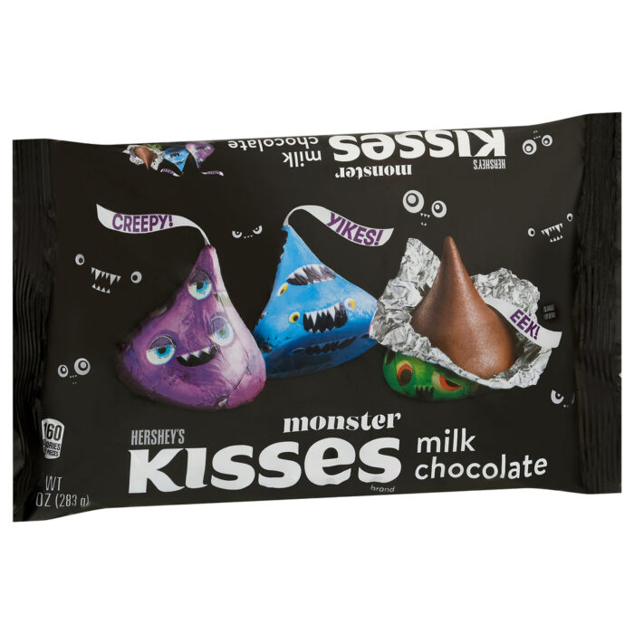Hershey'S, Kisses Monster Milk Chocolate Candies, Case Of 36, 10 Oz - Image 1